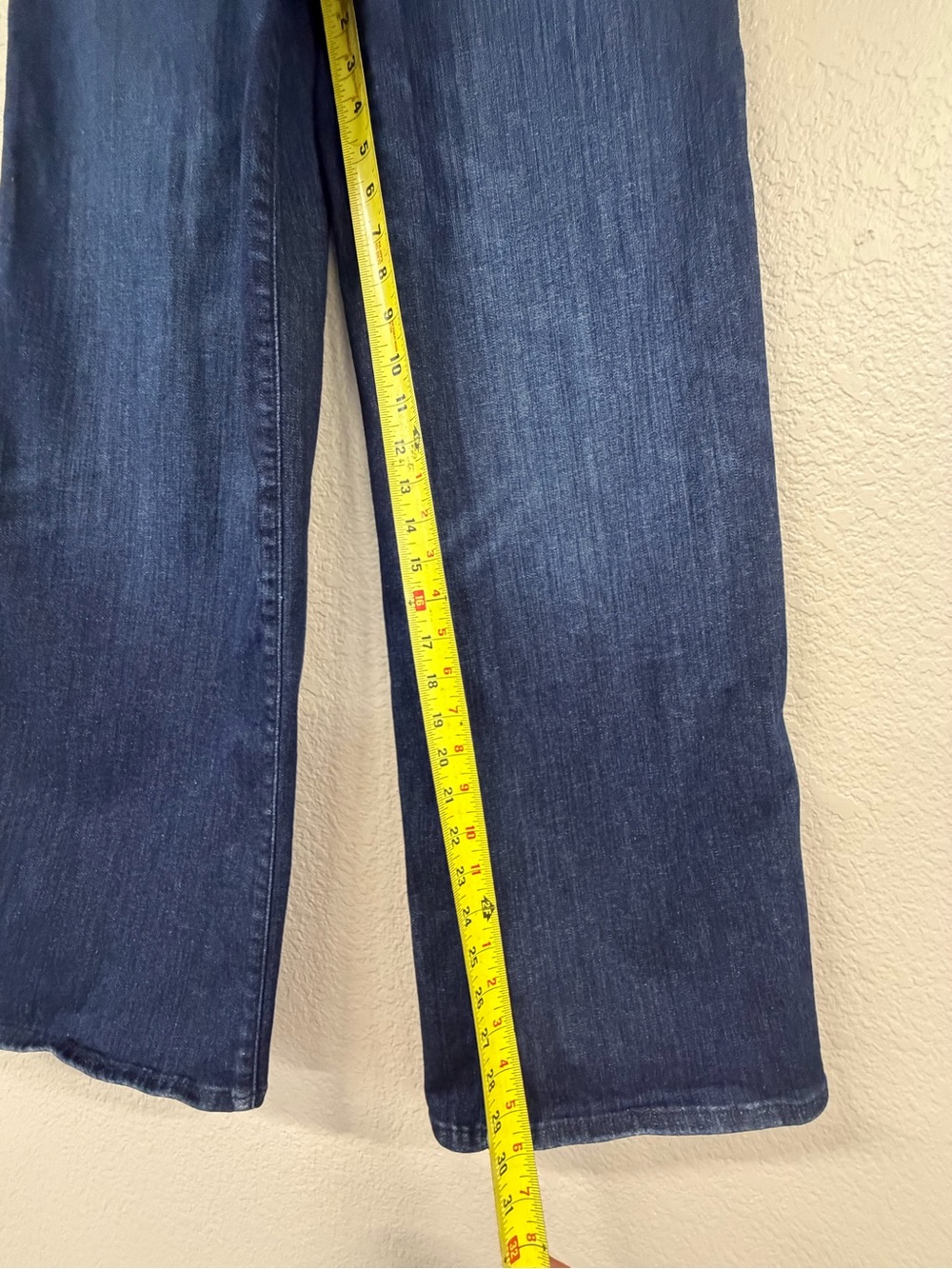 Frame Denim Indigo Wide-Leg Jeans - Picture 8 of 12
